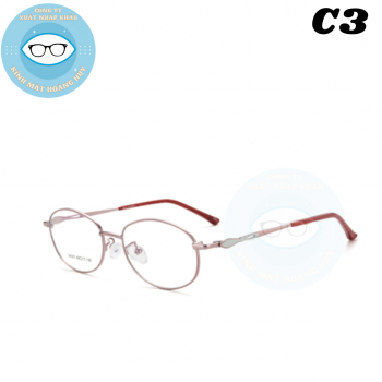 Gọng kính kim loại mã 34754